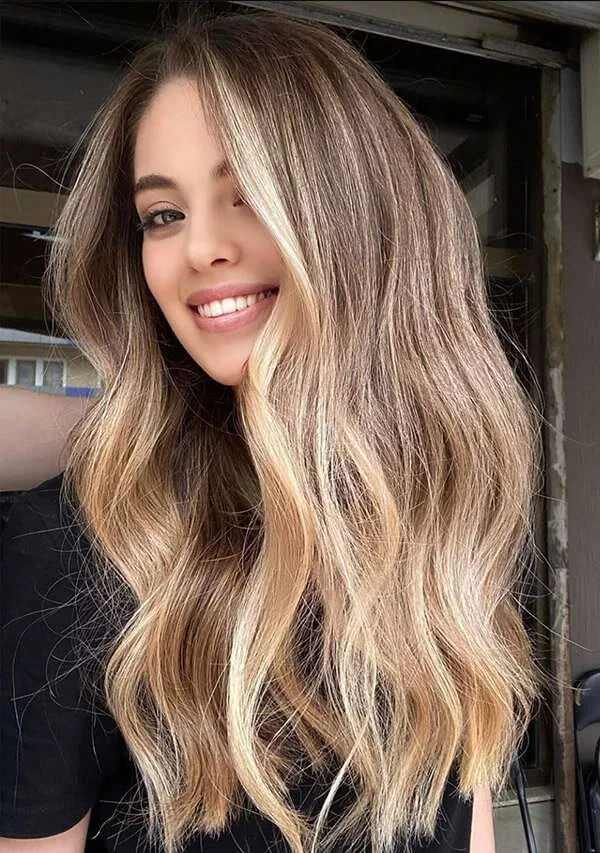 Bronde balayage highlights by Linet K.