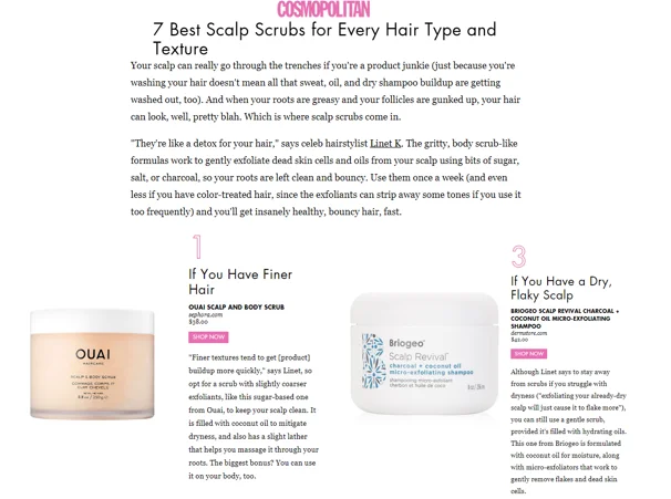 Cosmopolitan feature
